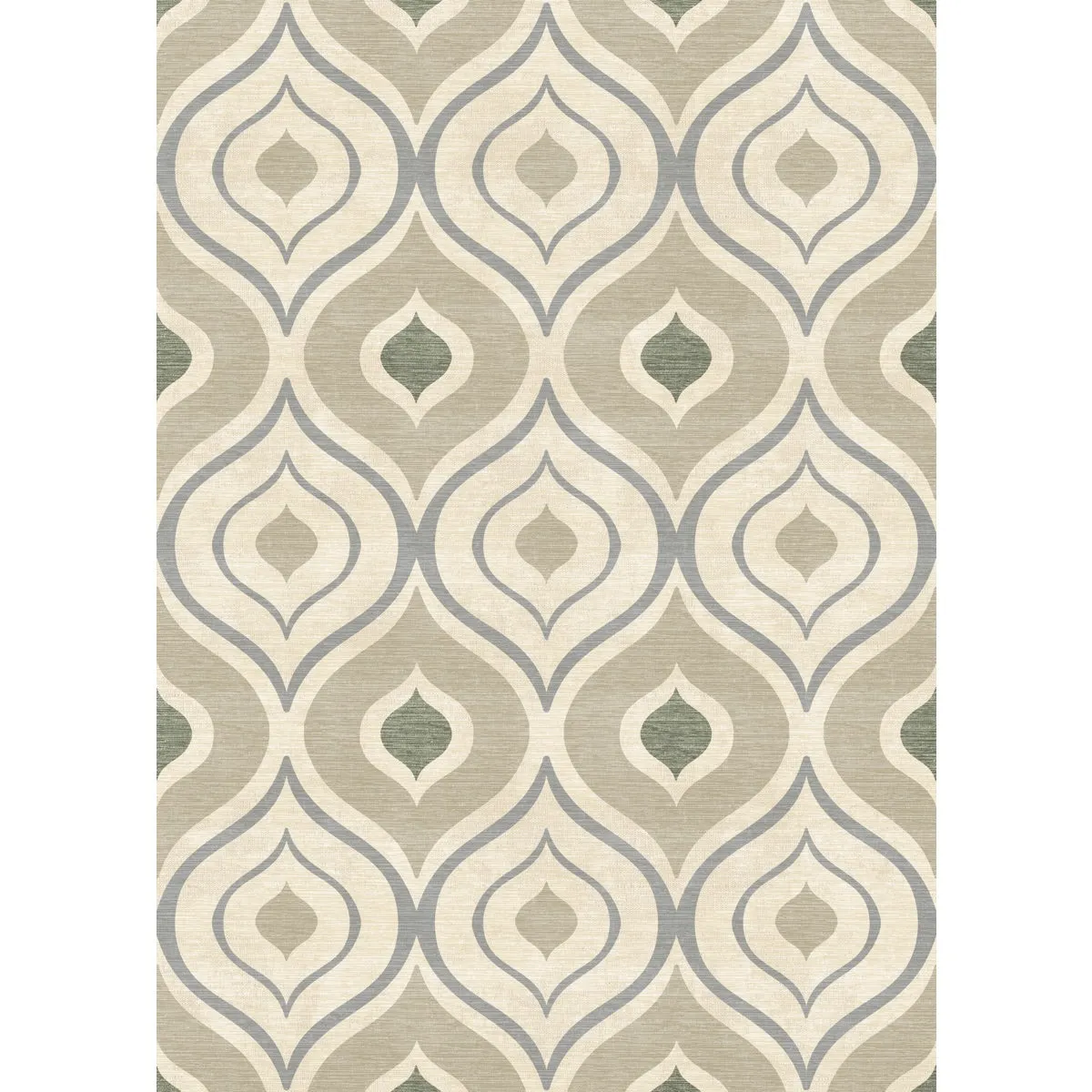 Benett Beige Green Rug