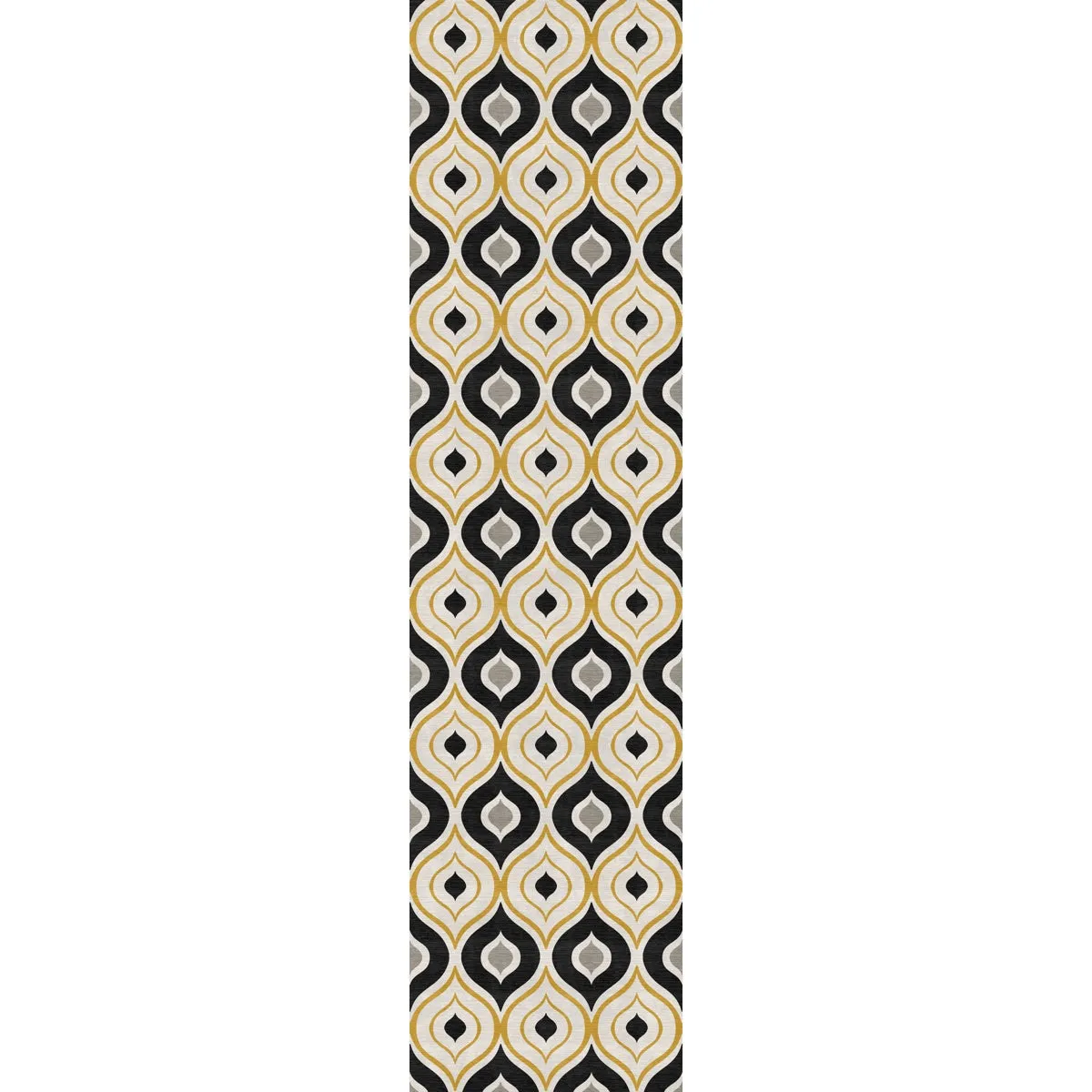 Benett Beige Yellow Black Rug