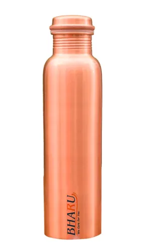 Bharu Plain Copper Bottle 950 ml