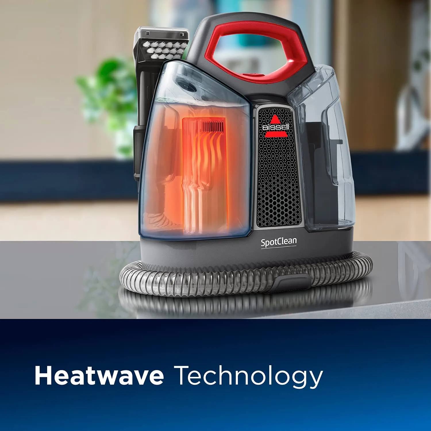 Bissell Proheat Vacuum Cleaner with HeatWave Technology and Multi-Purpose Brushes Model Number : 36981