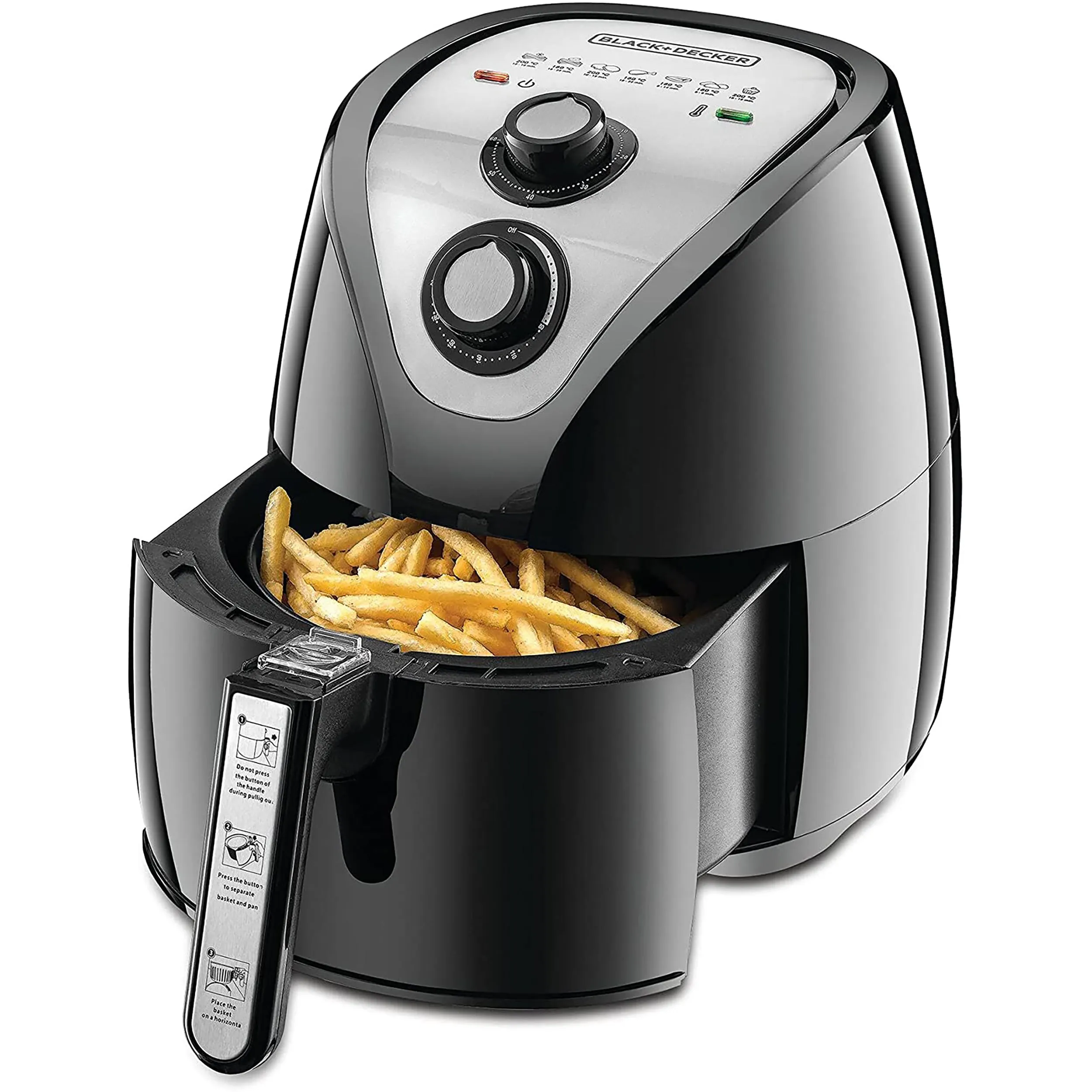 Black & Decker AF200-B5 2.5 Liter Air Fryer 220 Volts Export Only