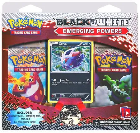 Black & White: Emerging Powers - 3-Pack Blister & Sampling Pack (Zorua)