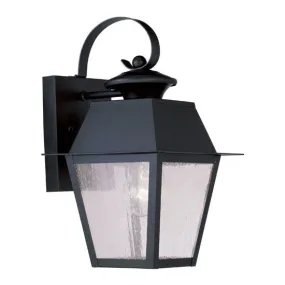 Black Outdoor 12.5" Wall Lantern