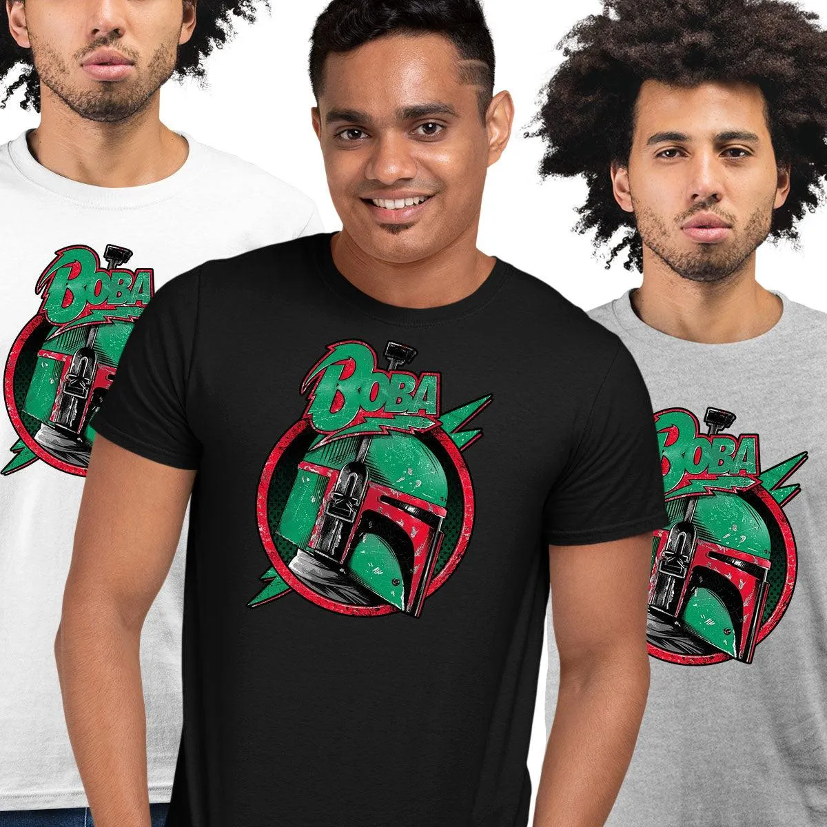 Boba Helmet Star Wars Hunter T-shirt