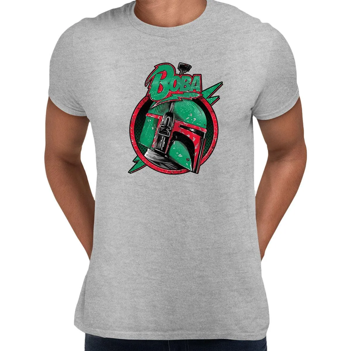 Boba Helmet Star Wars Hunter T-shirt