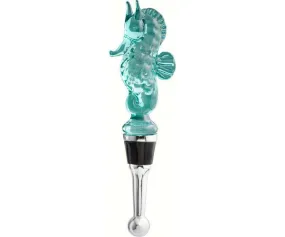 Bottle Stopper - Biscayne Seahorse