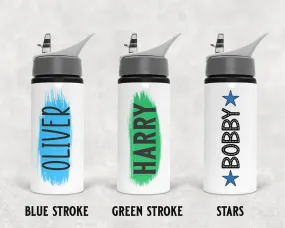 Boys Name School Water Bottle