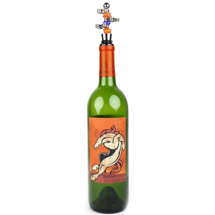 Bronco Wine Bottle Stopper