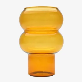 Bubble Glass - Amber