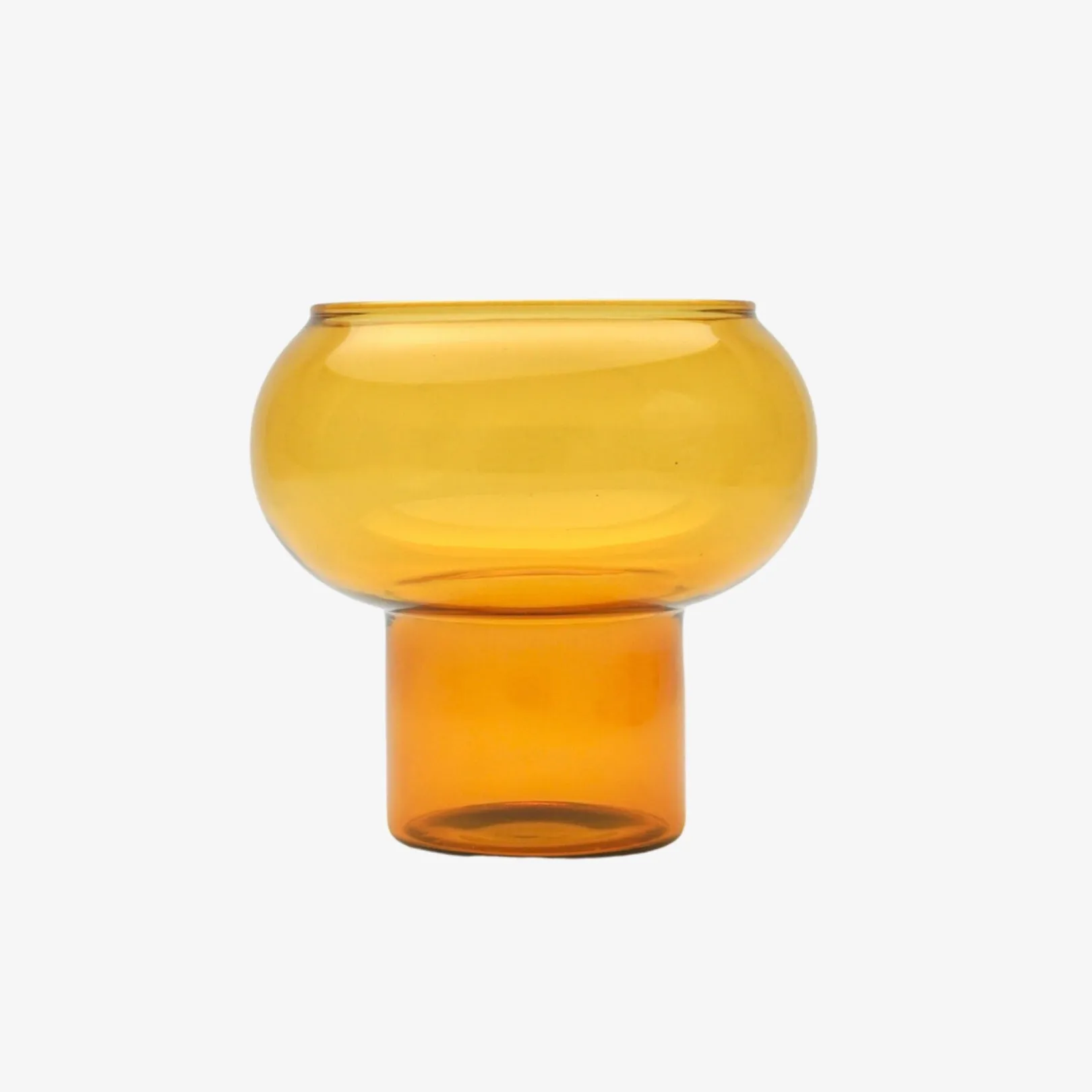 Bubble Glass - Amber