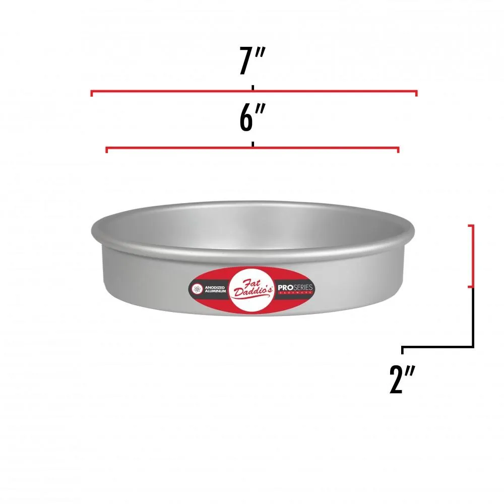 Cake Pan 6x2 Fixed Bottom