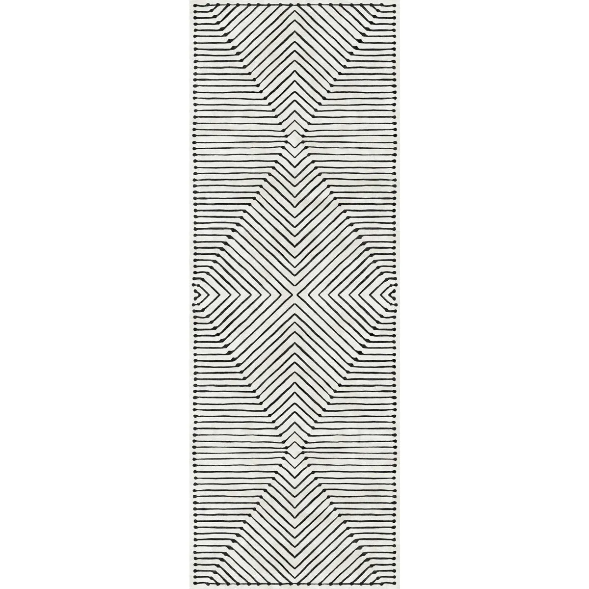 Calator Black & Ivory Rug