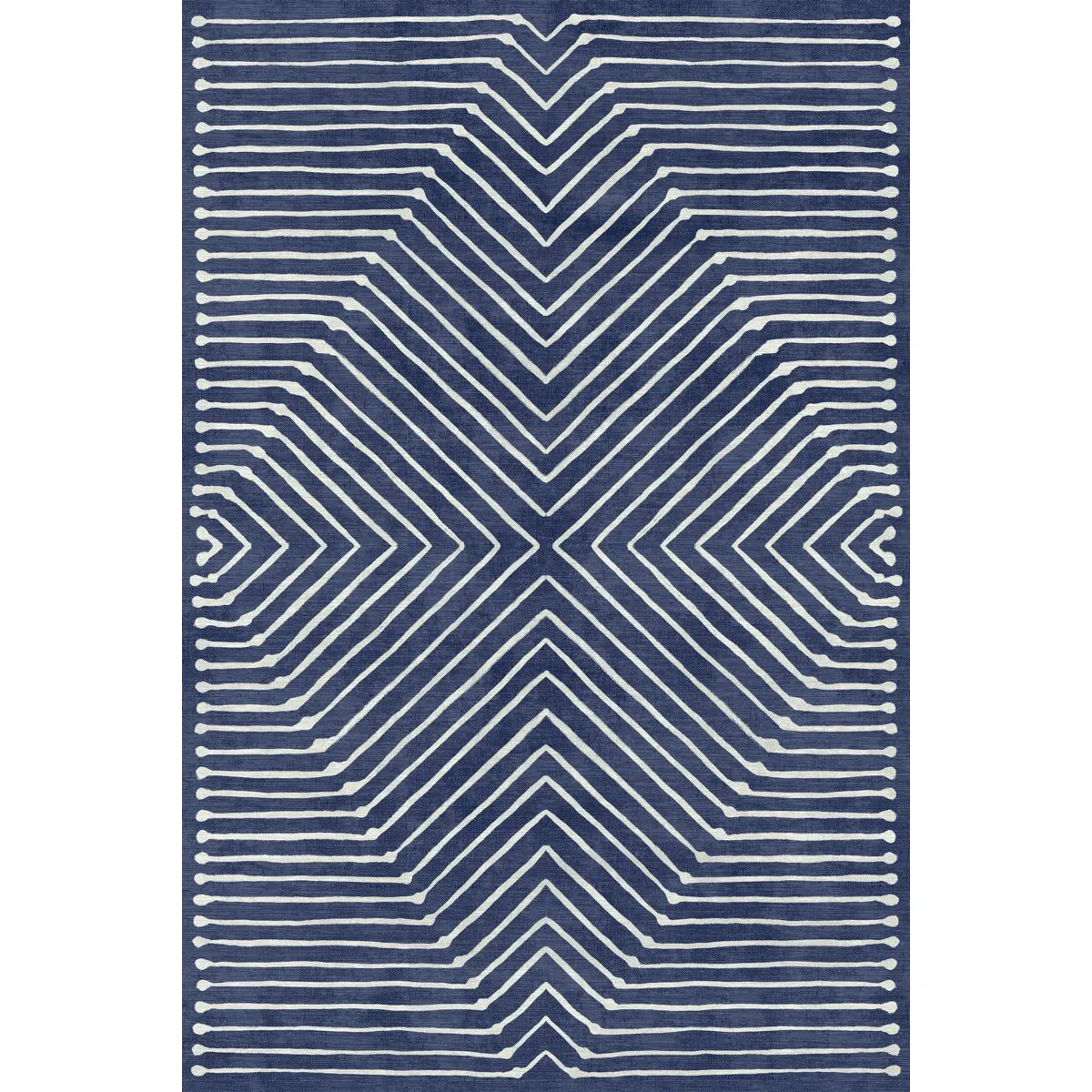 Calator Navy Blue Rug - Second Love