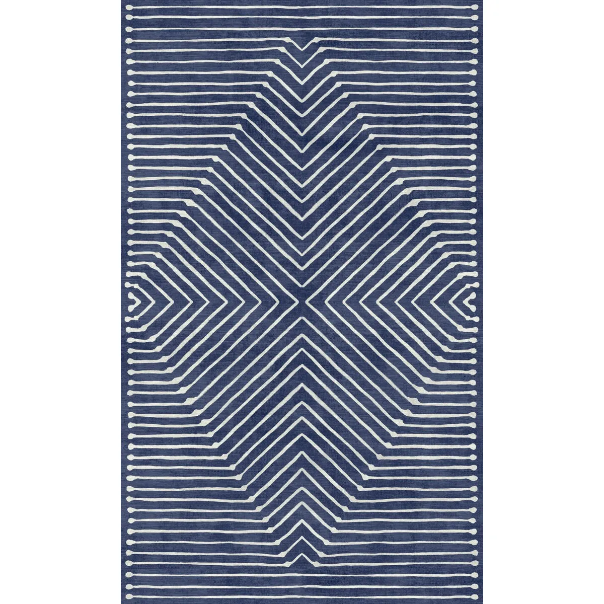 Calator Navy Blue Rug - Second Love