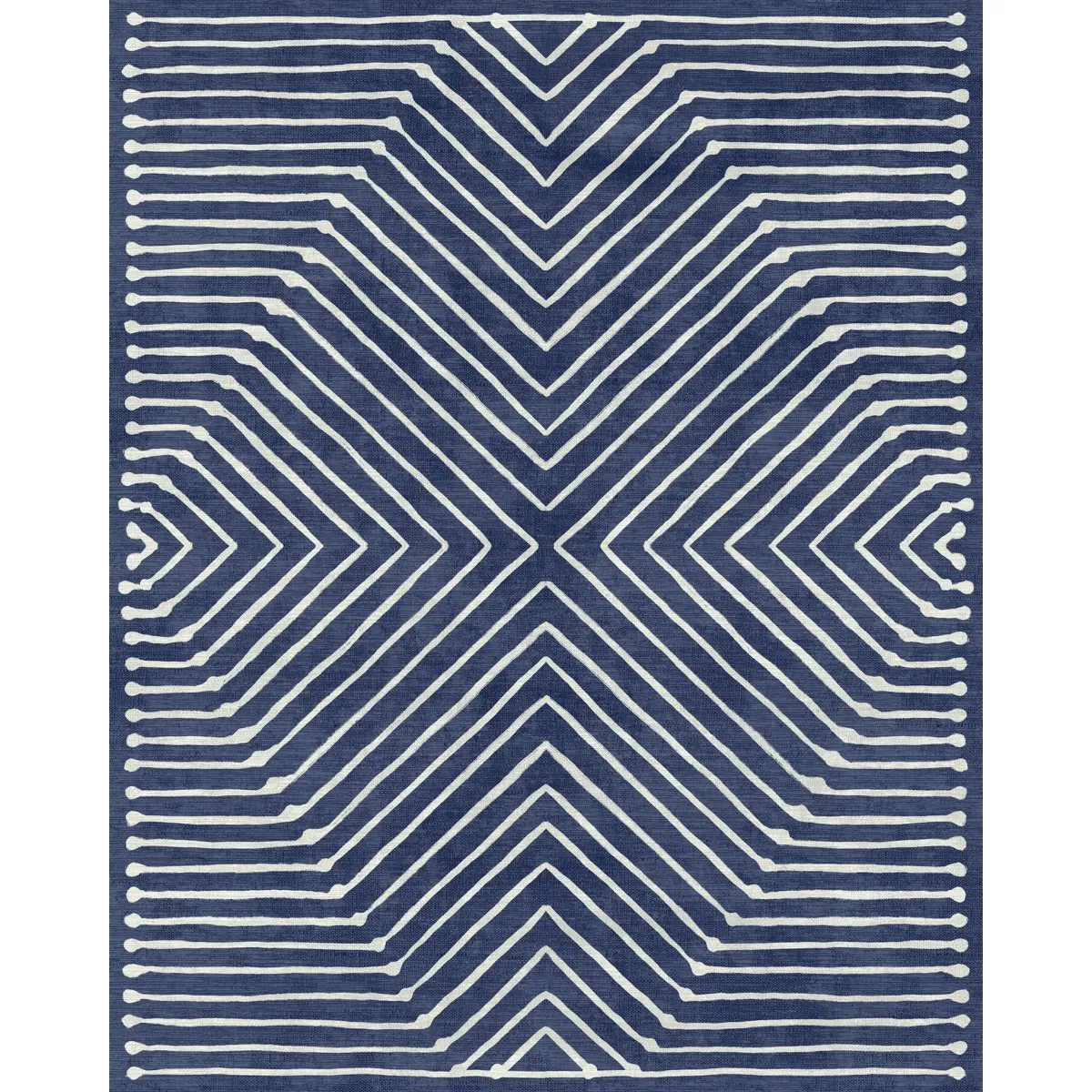 Calator Navy Blue Rug - Second Love