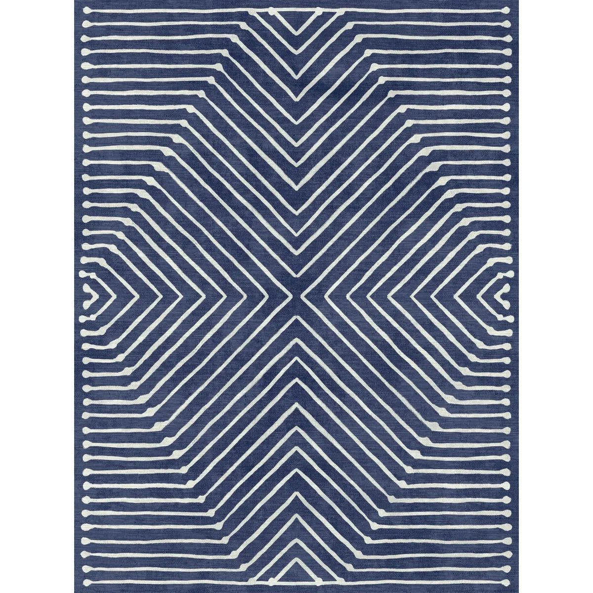 Calator Navy Blue Rug - Second Love