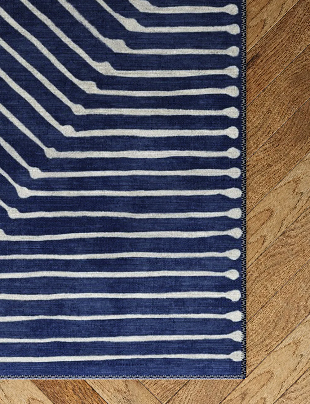 Calator Navy Blue Rug - Second Love