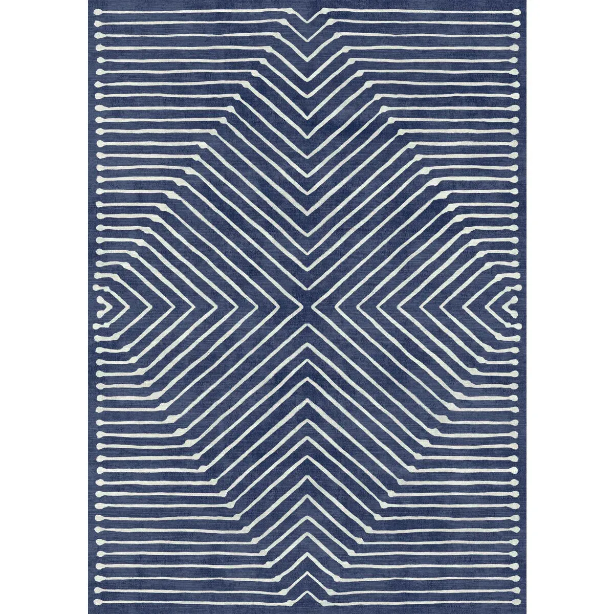 Calator Navy Blue Rug - Second Love