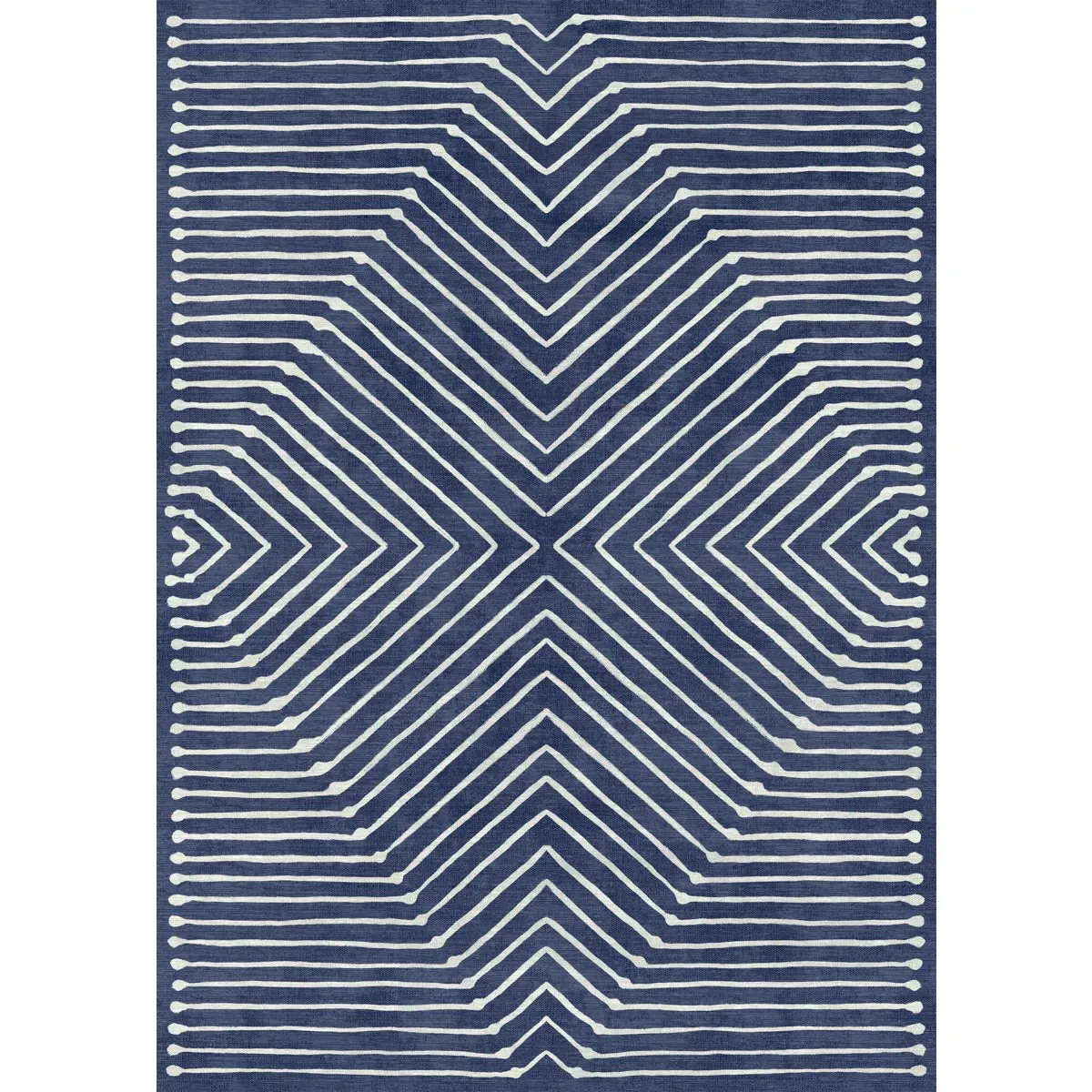 Calator Navy Blue Rug