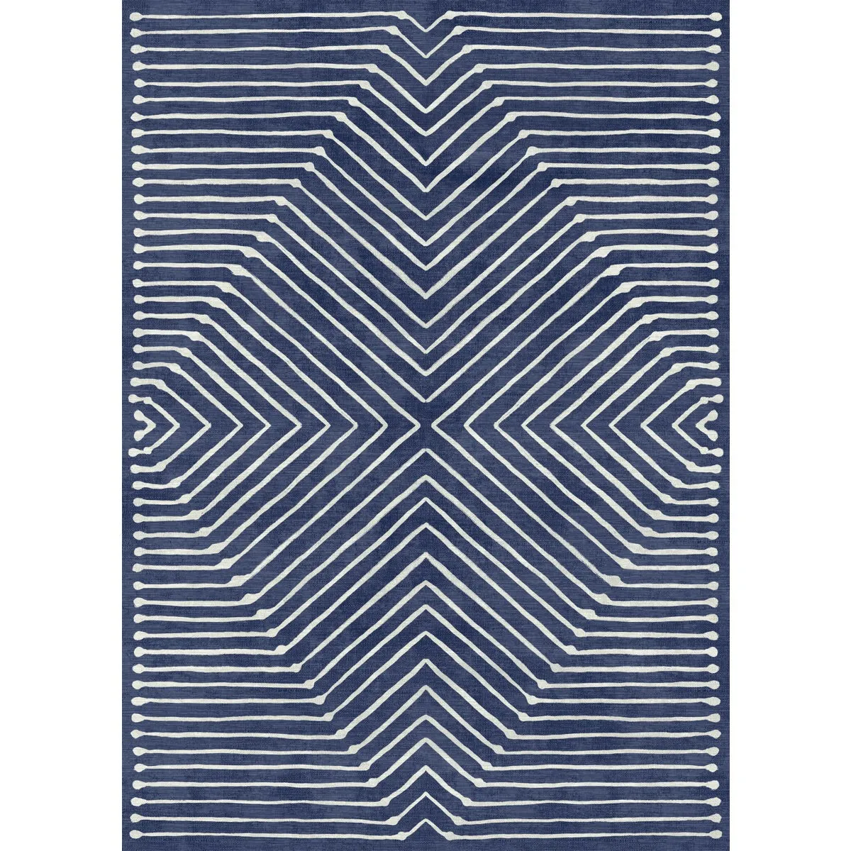 Calator Navy Blue Rug