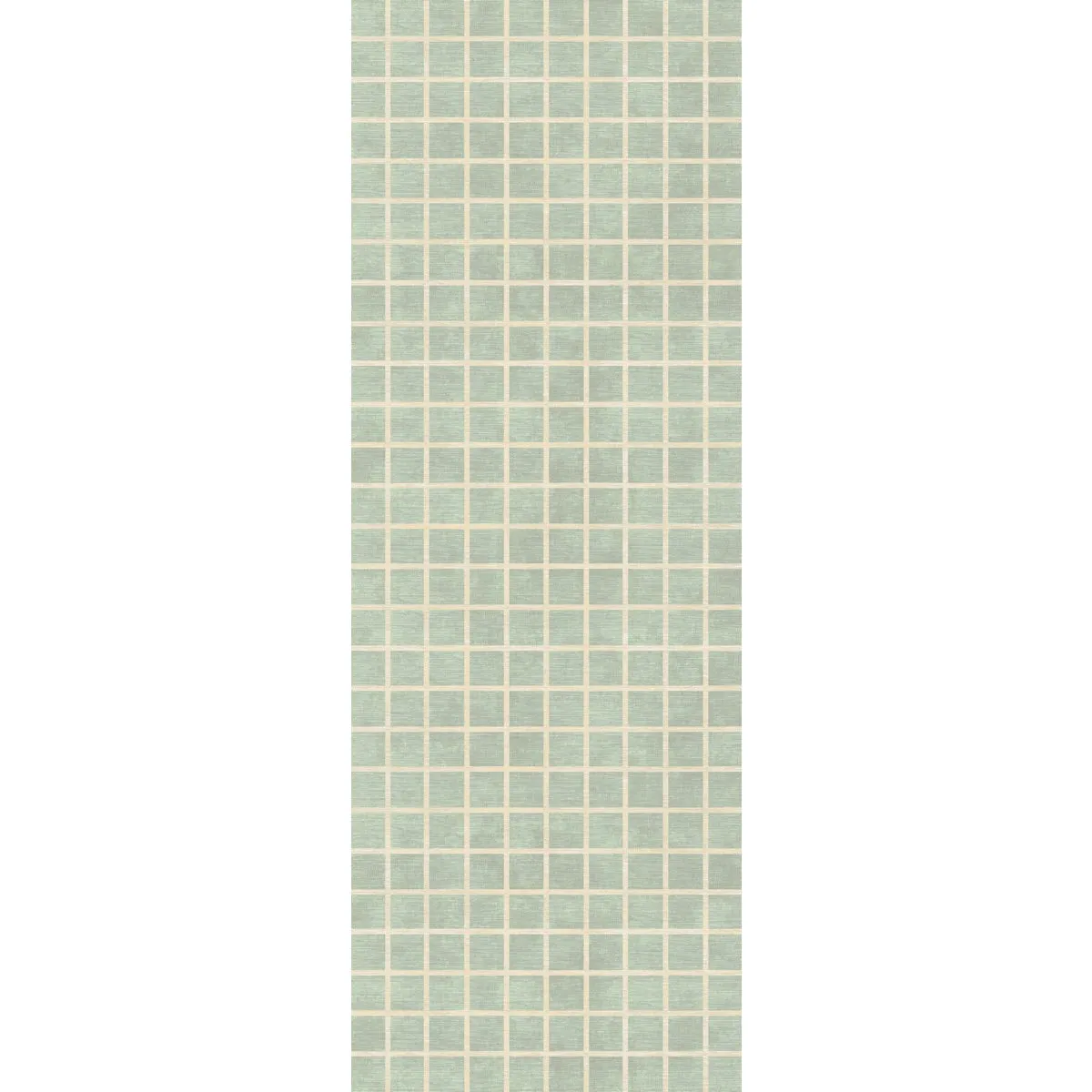 Caper Mint Green Checkered Rug