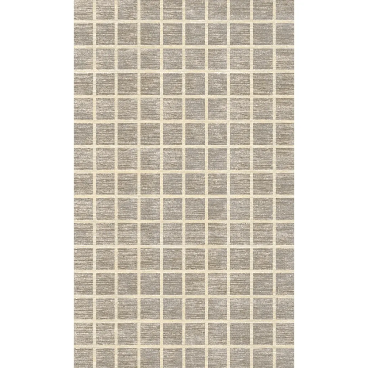 Caper Natural Beige Checkered Rug - Second Love