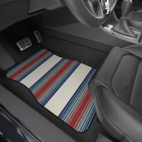 Car Mats (Set of 4) Adobe Dreams Print Striped Mats for SUV or Car