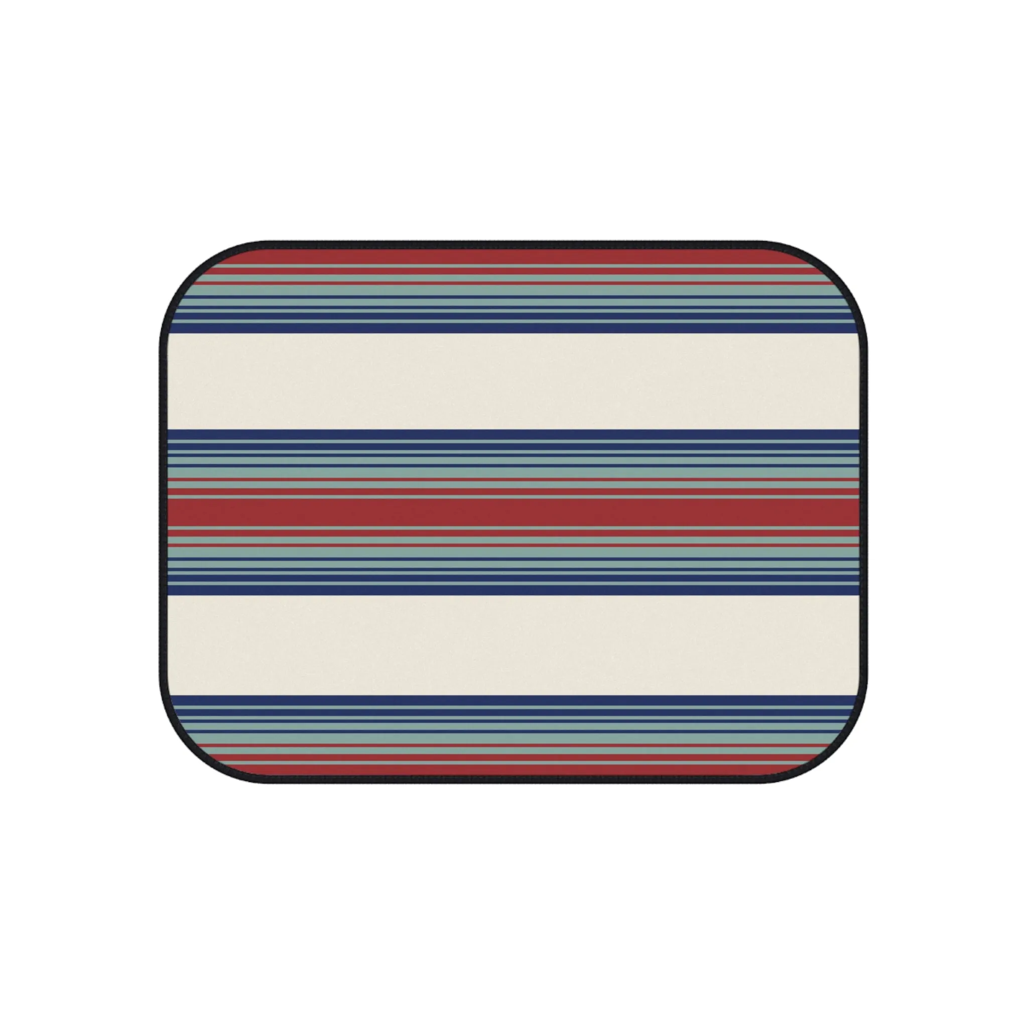 Car Mats (Set of 4) Adobe Dreams Print Striped Mats for SUV or Car