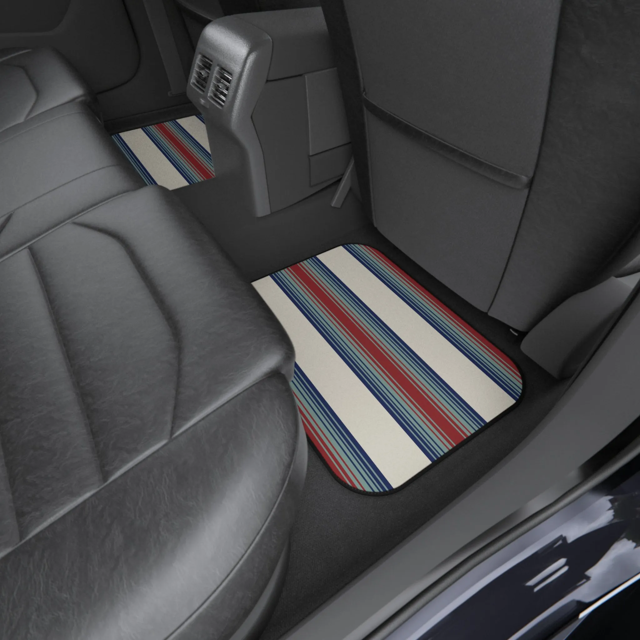 Car Mats (Set of 4) Adobe Dreams Print Striped Mats for SUV or Car