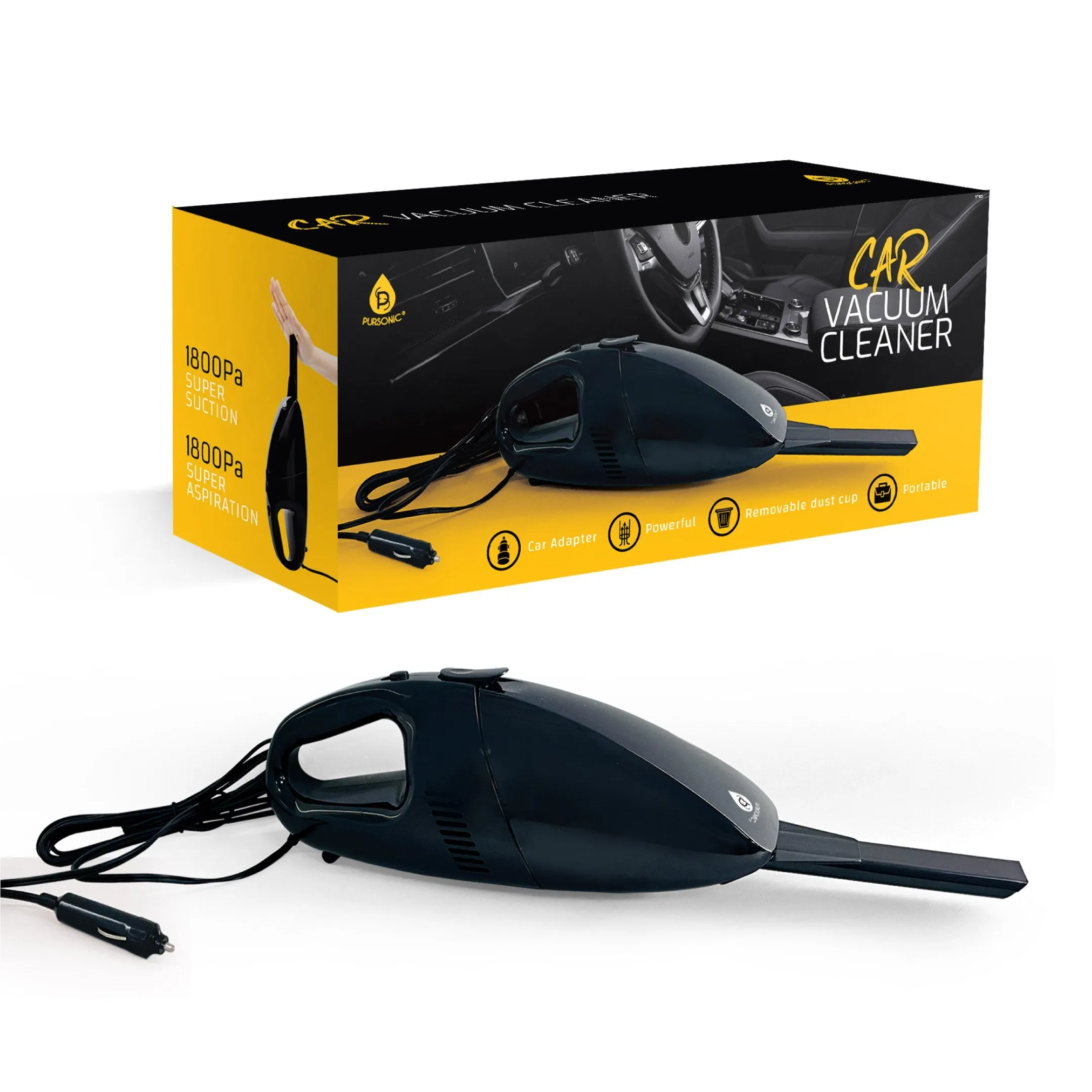 Car Vacuum Cleaner by Pursonic