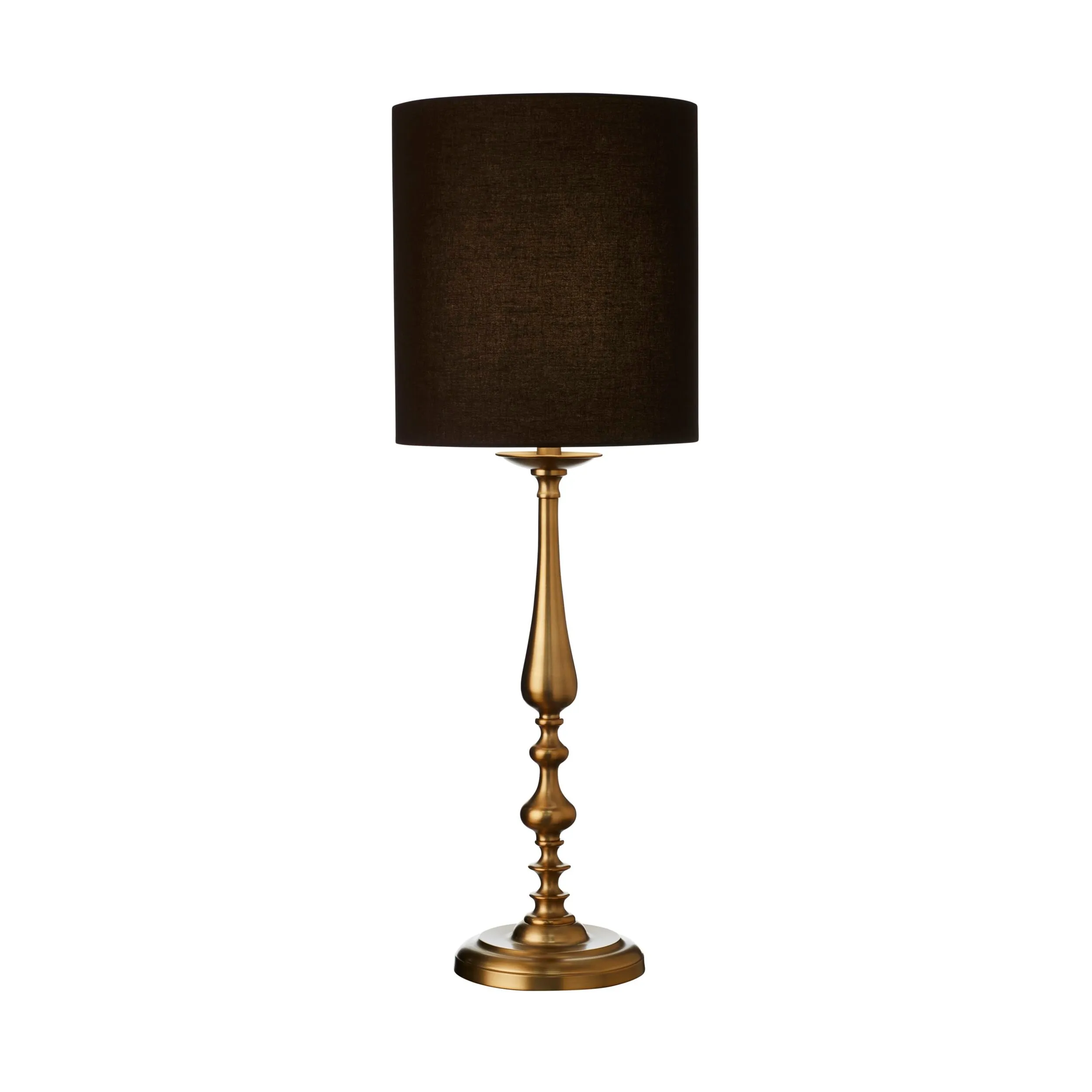 Castille Matt Brushed Gold Metal Table Lamp 84cm