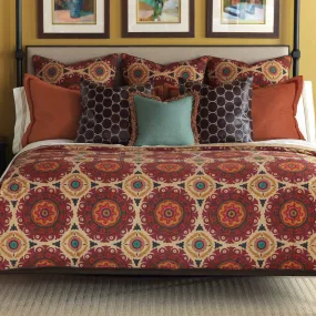 Castiloga Spice Medallion Duvet Cover