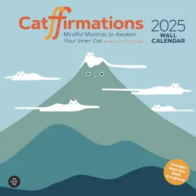 Catffirmations 2025 Wall Calendar