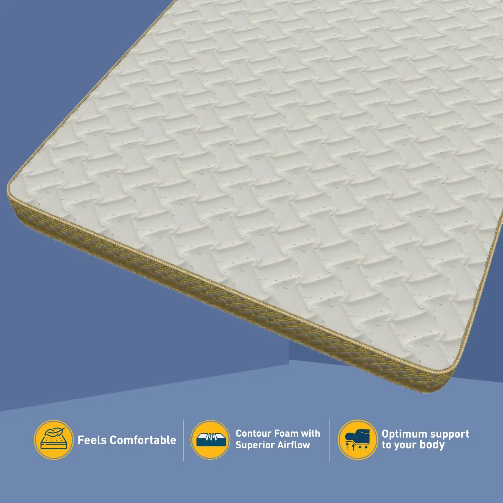 Centuary Mattress Softopedic 2.0 Best Double Foam Mattress (75 x 48 x 6)