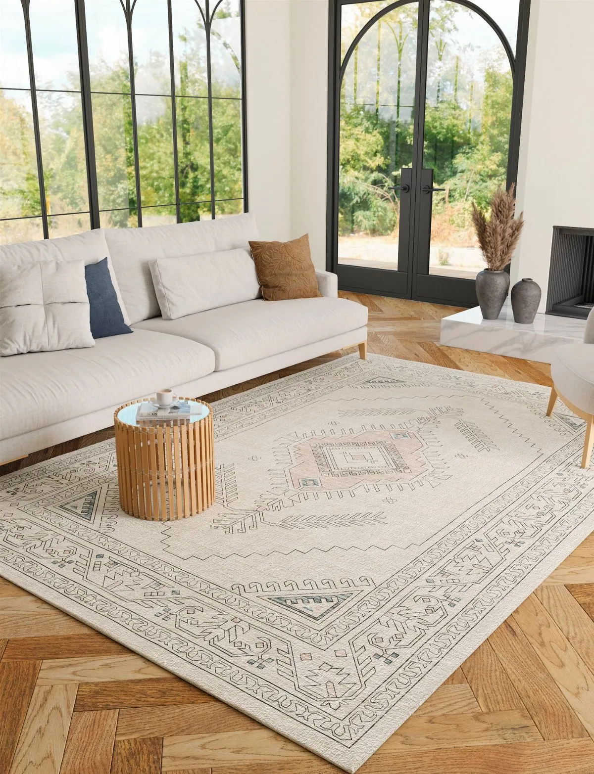 Charna Natural Beige Rug