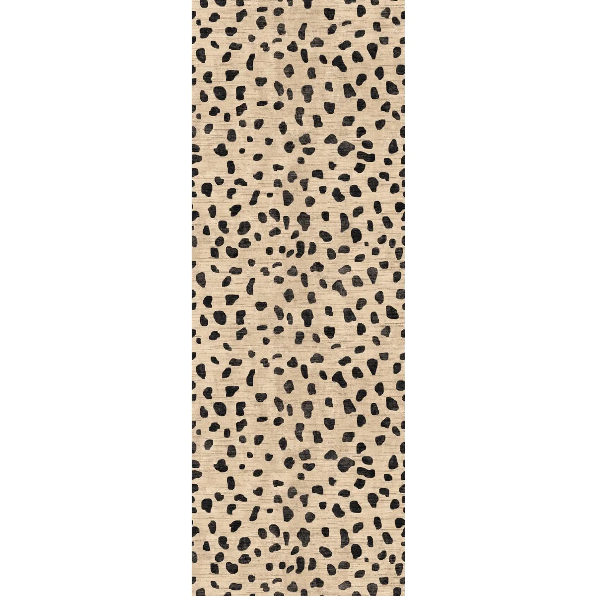 Cheetah Natural Black Rug - Second Love