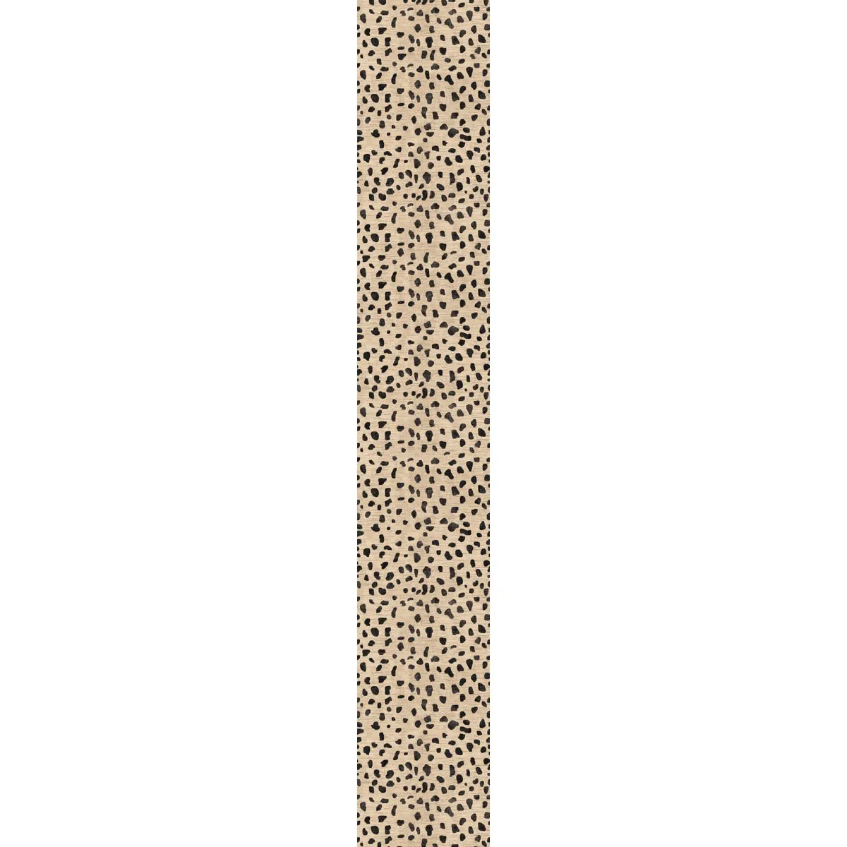 Cheetah Natural Black Rug