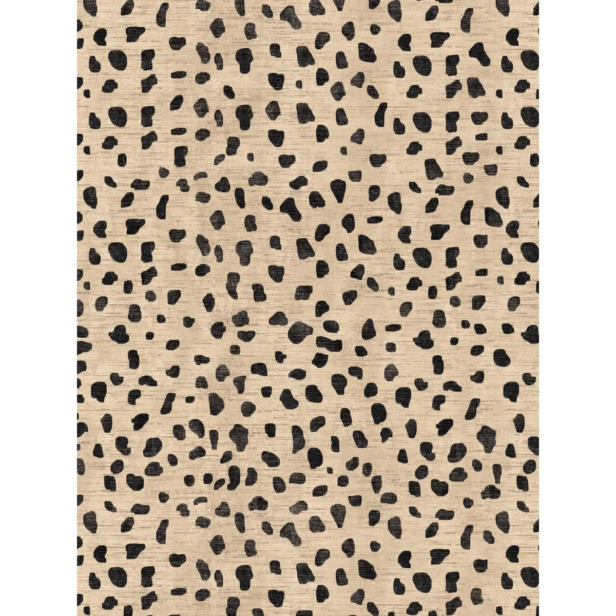 Cheetah Natural Black Rug