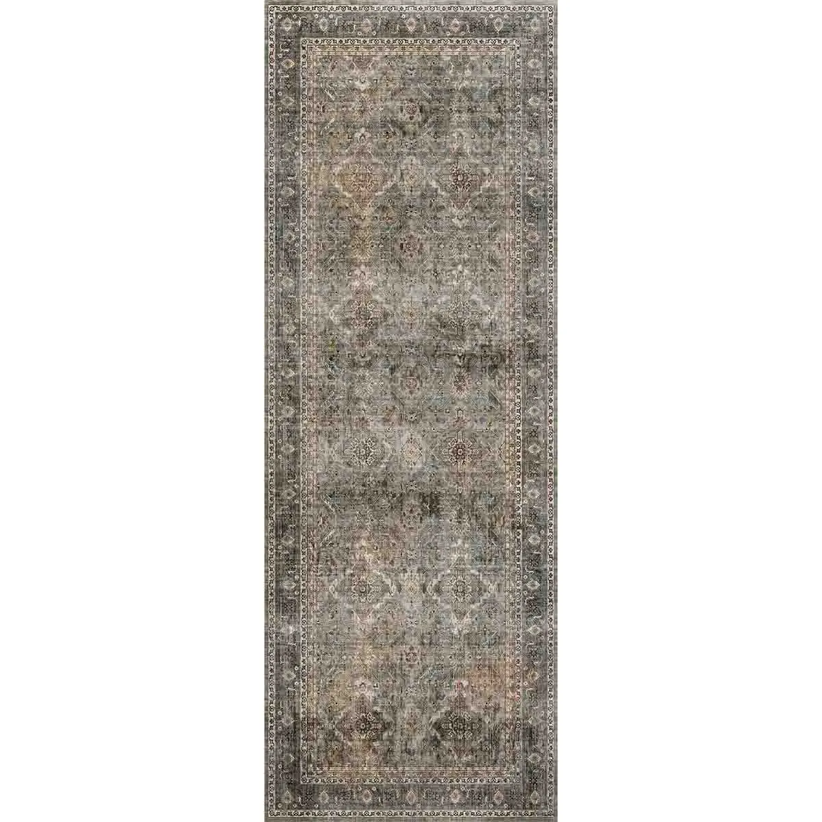 Clara Grey Olive Rug