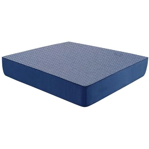 Cloudyfeel Mattress 6 Inch Mattress King Size | Medium Firm Orthopedic Mattress for Back Pain Relief | 72 x 70 x 6 Inches, Navy Blue