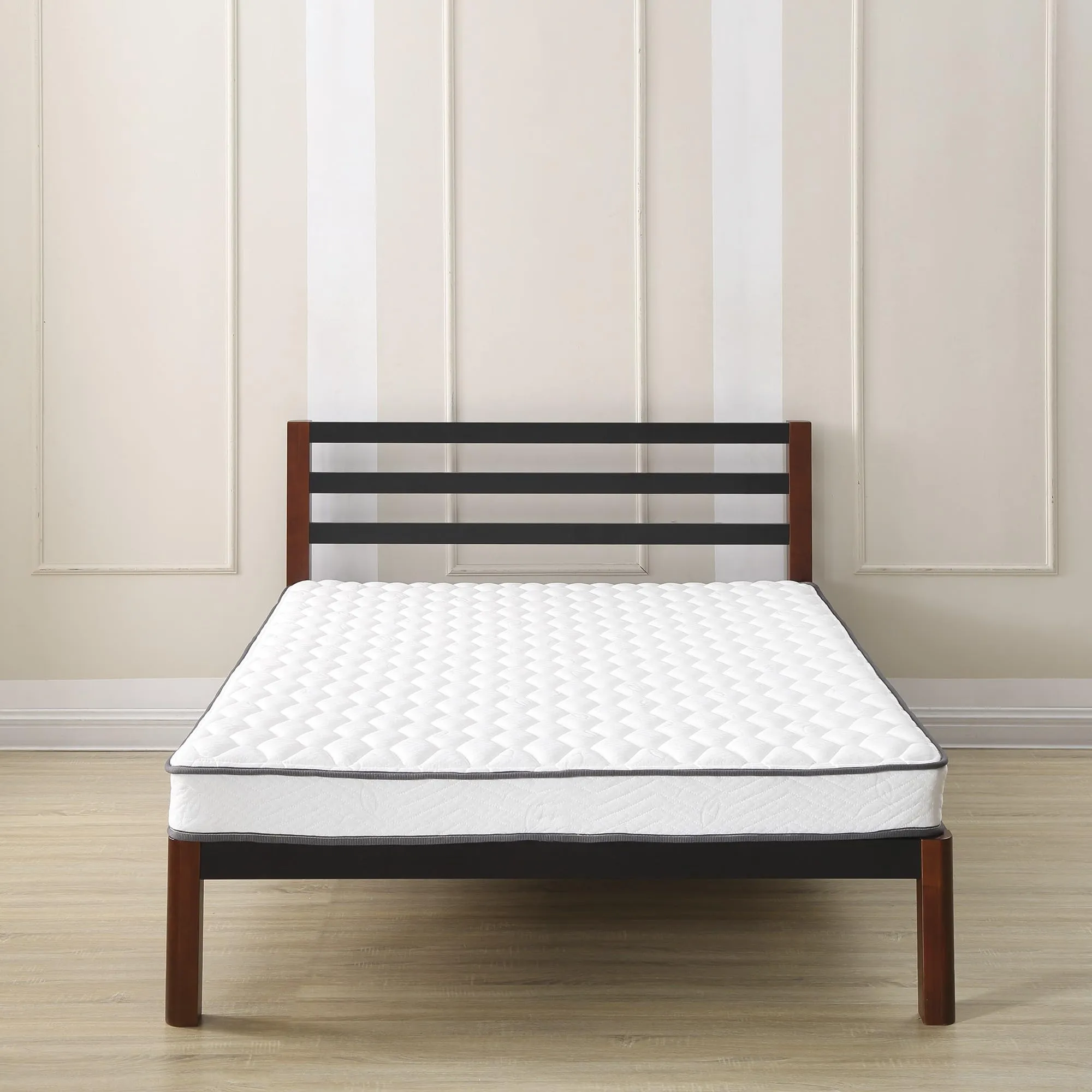 Coirfit LUXURINO Pillow Top with ISPT Tech. 6 Inches Bonnell Spring Mattress, (78 x 60 inch)