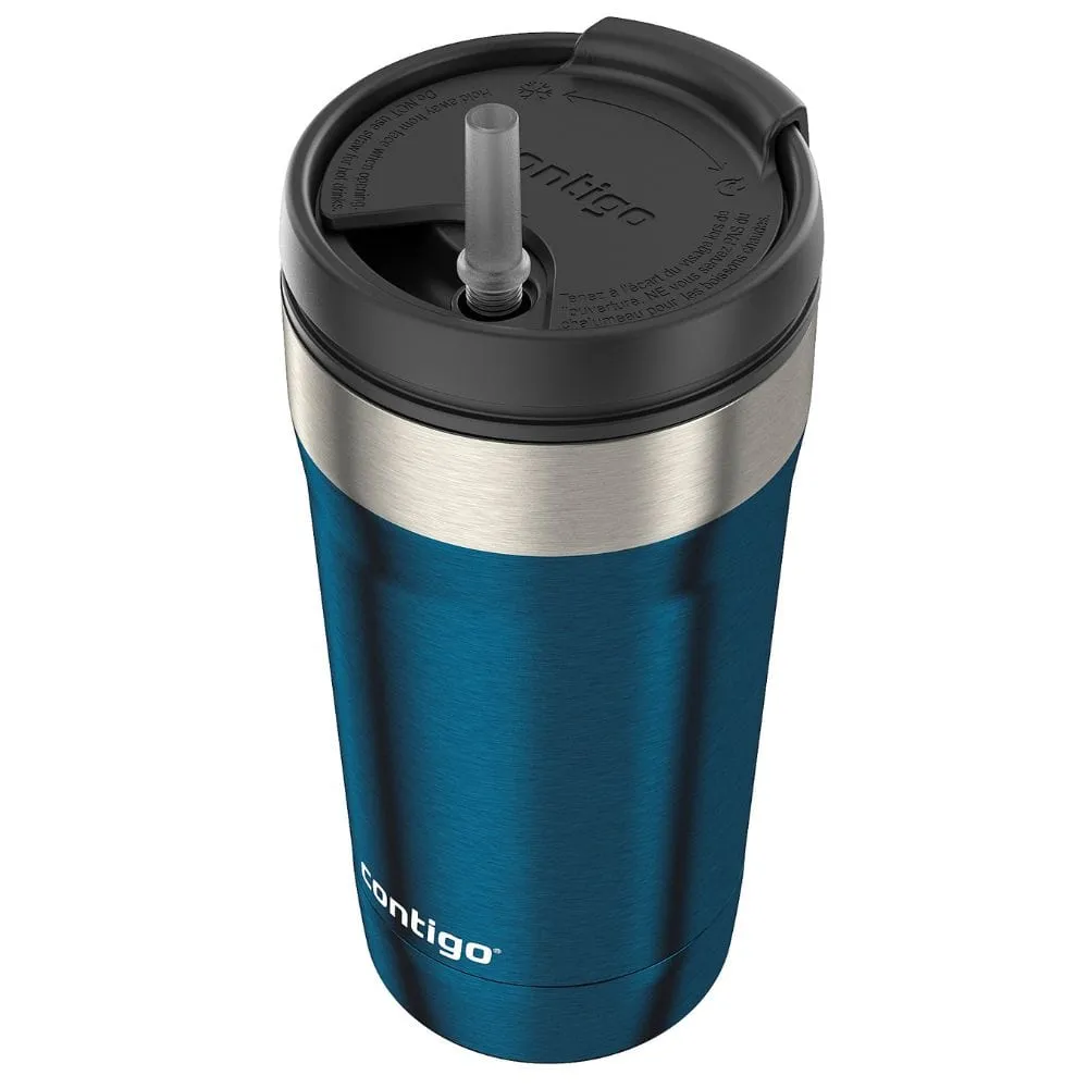 Contigo Uptown Dual Sip Stainless Steel Tumbler 473ml