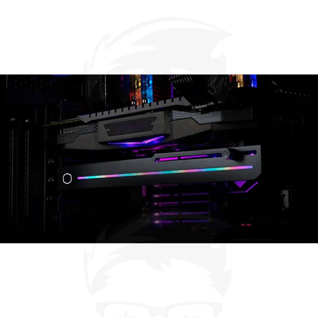 COOLER MASTER ELV8 GPU HOLDER BRACE WITH ARGB LIGHTING