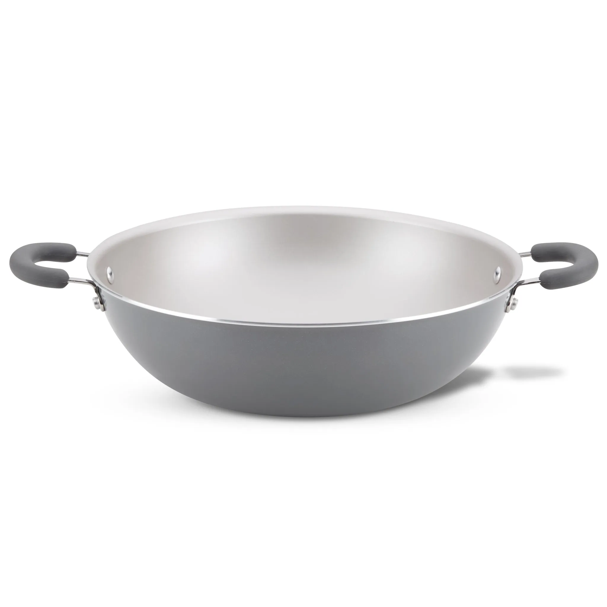 Create Delicious 14.25-inch Hard Anodized Nonstick Induction  Wok