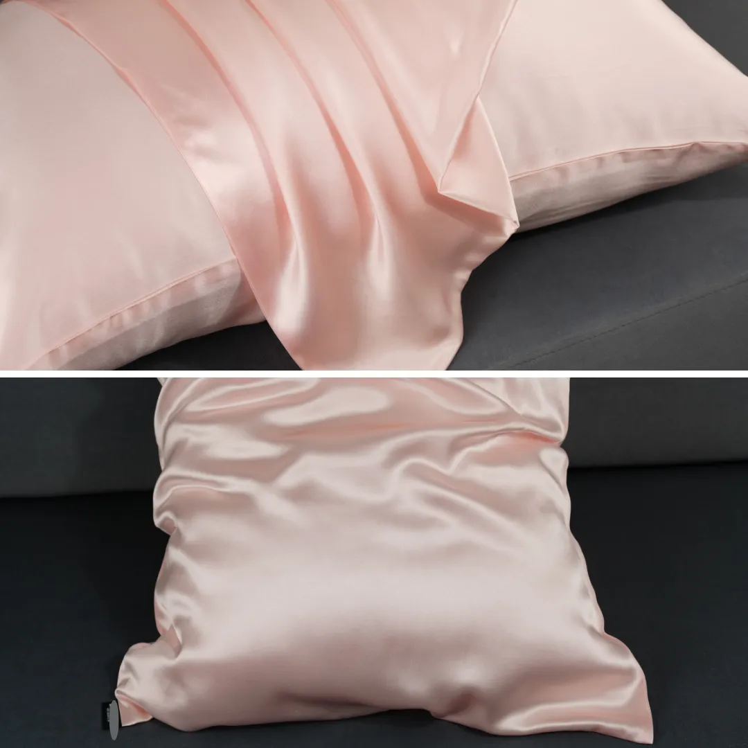 Custom Wholesale Silk Pillowcase 25 Momme Envelope Closure - Queen size