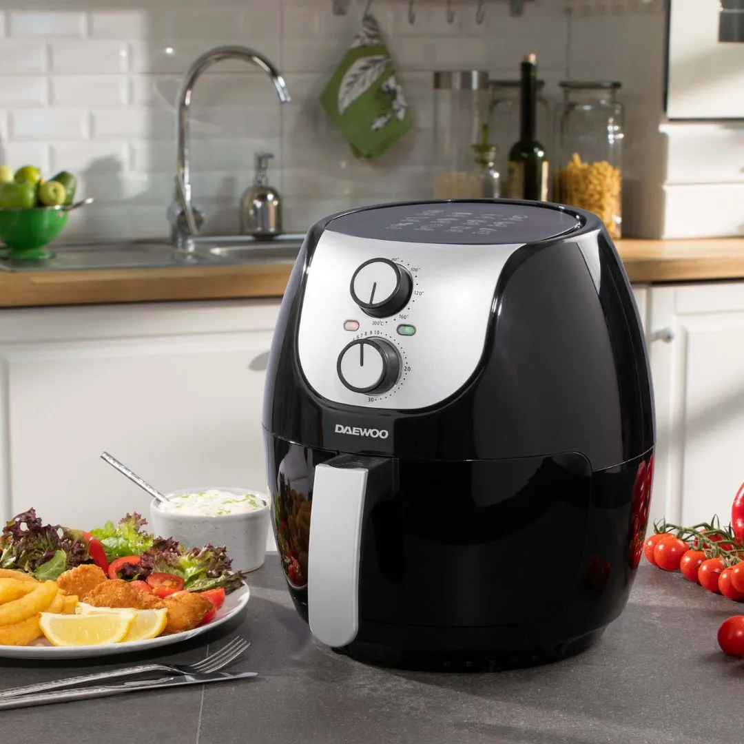 Daewoo Air Fryer 4L - Black