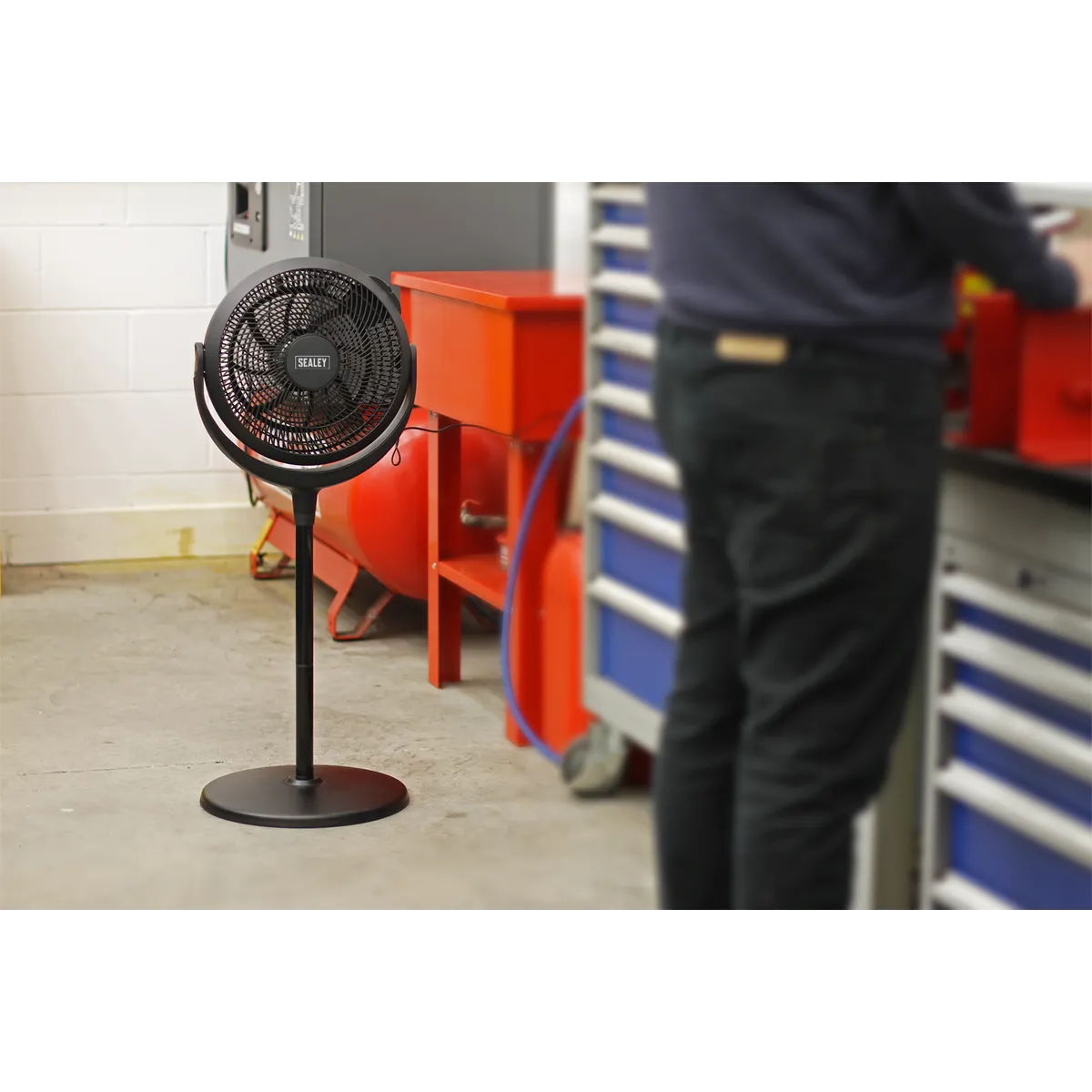 Desk & Pedestal Fan 12" 230V