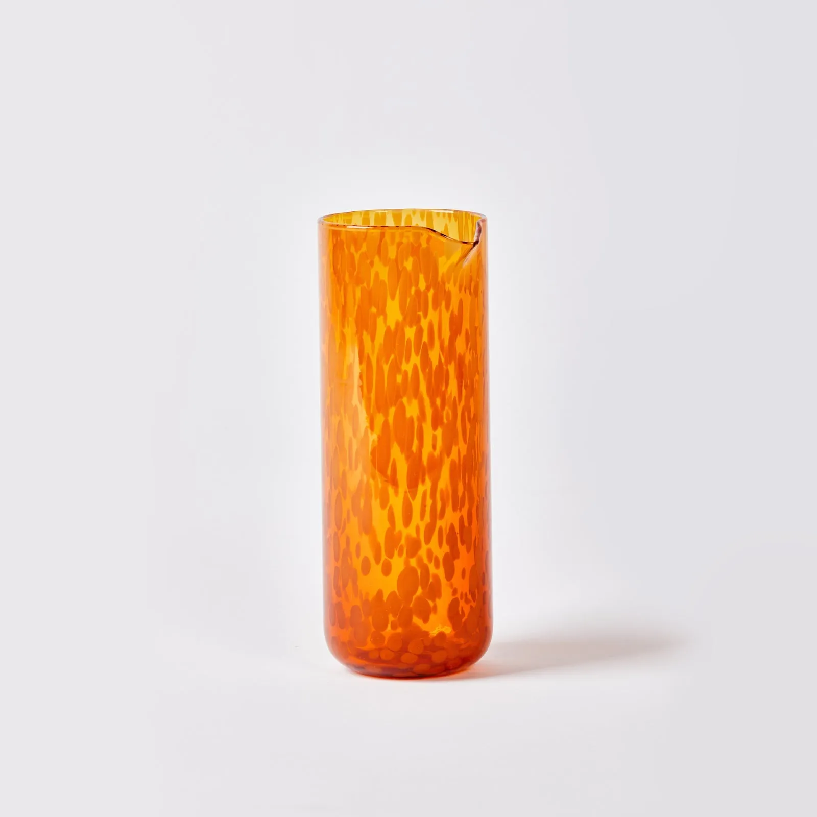 Dots Amber Carafe