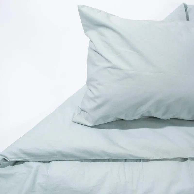 Duvet Cover Set - Duck Egg | Single Three Quarter & Double