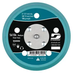 Dynabrade 5" Vinyl Face Vacuum Disc Pad - DY 56104